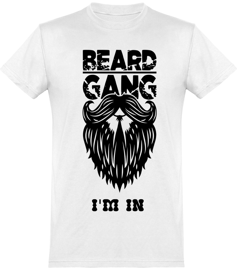 T-shirt Homme avec logo BEARD GANG - motiVale Design