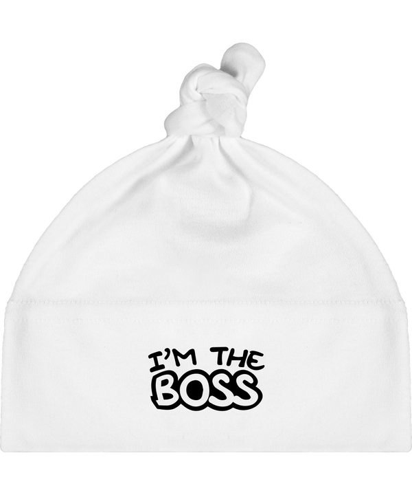 Bonnet Bébé "I'm the boss" - motiVale Design