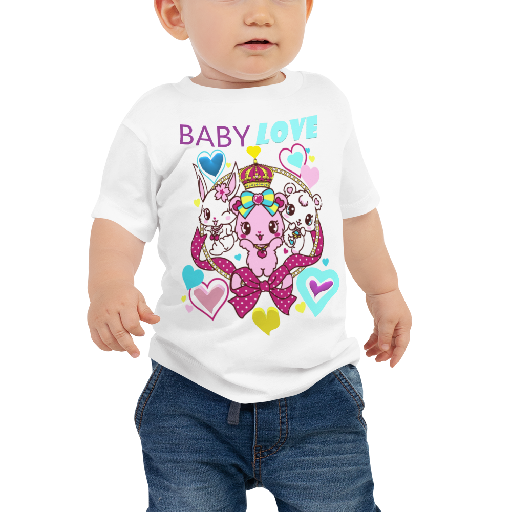 T-Shirt à manches courtes en jersey pour bébé - motiVale Design