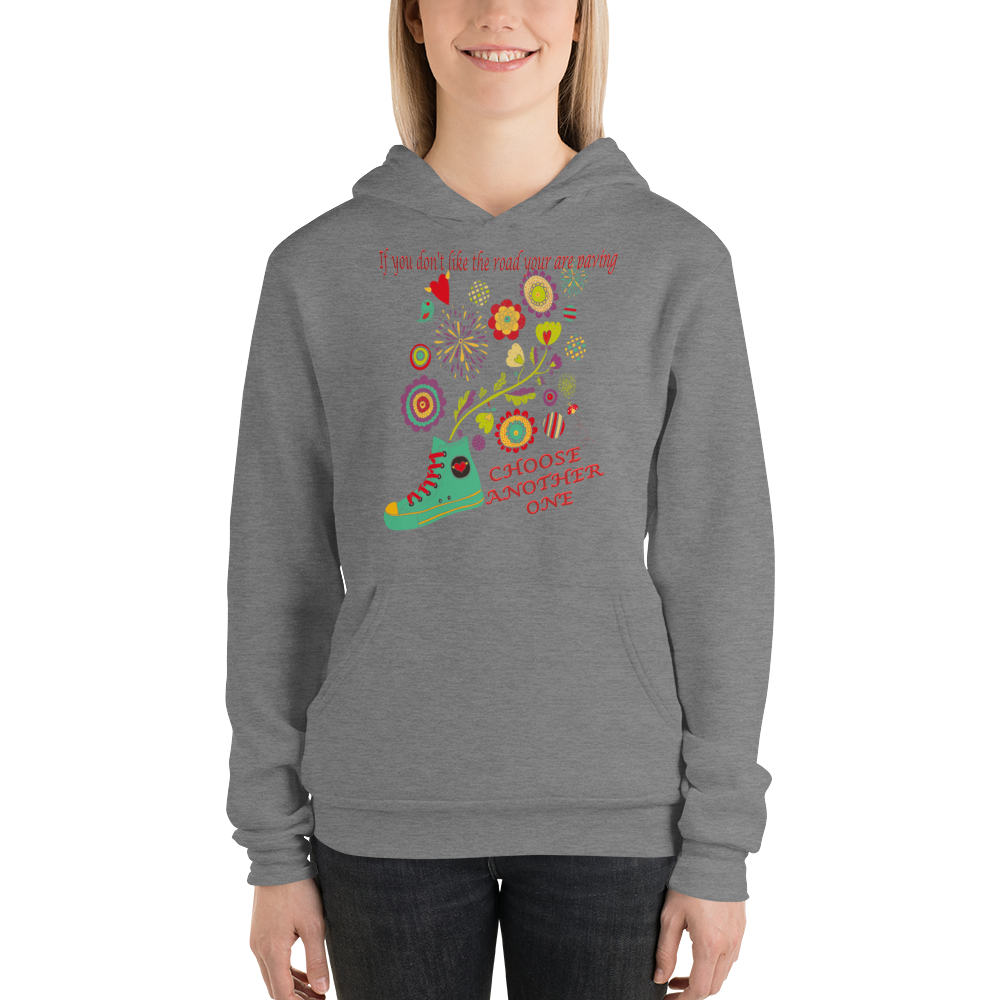 Sweatshirt à capuche unisexe - motiVale Design