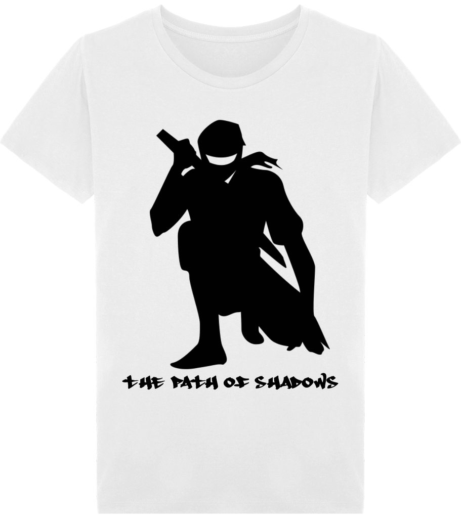T-Shirt Homme Bio Ninja "The path of shadows" - motiVale Design