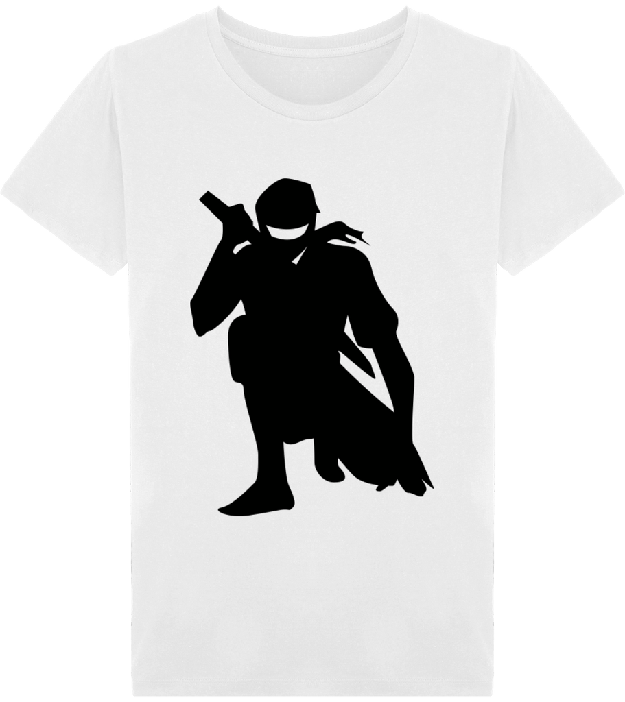 T-Shirt Bio Homme Black Ninja - motiVale Design