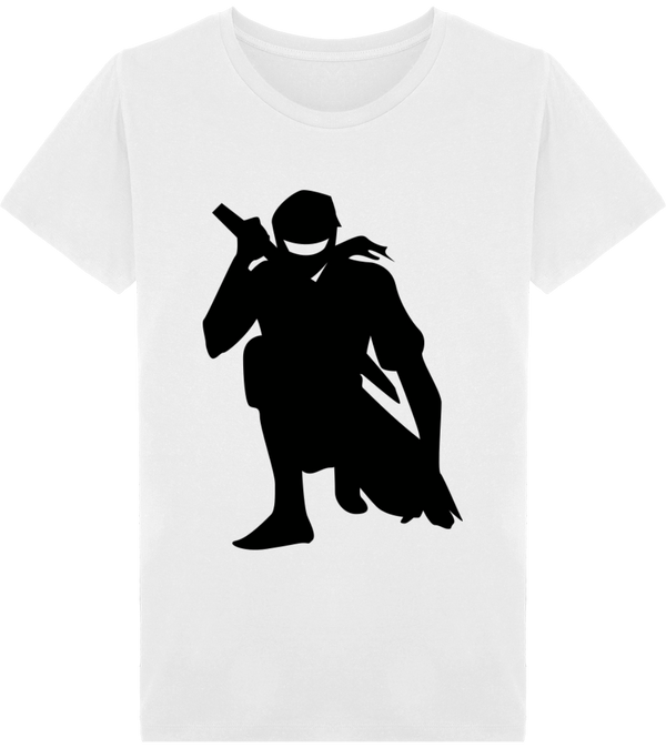 T-Shirt Bio Homme Black Ninja - motiVale Design