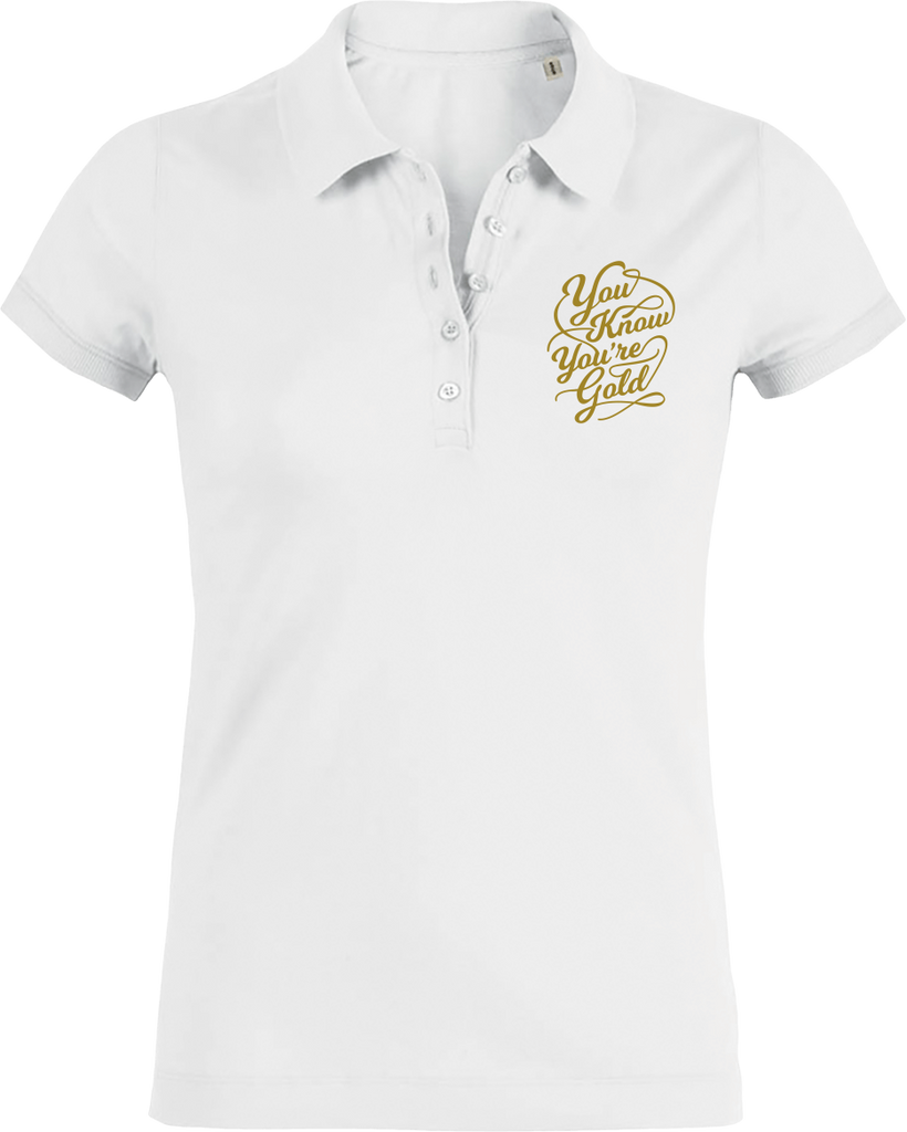 Polo Femme Bio - motiVale Design