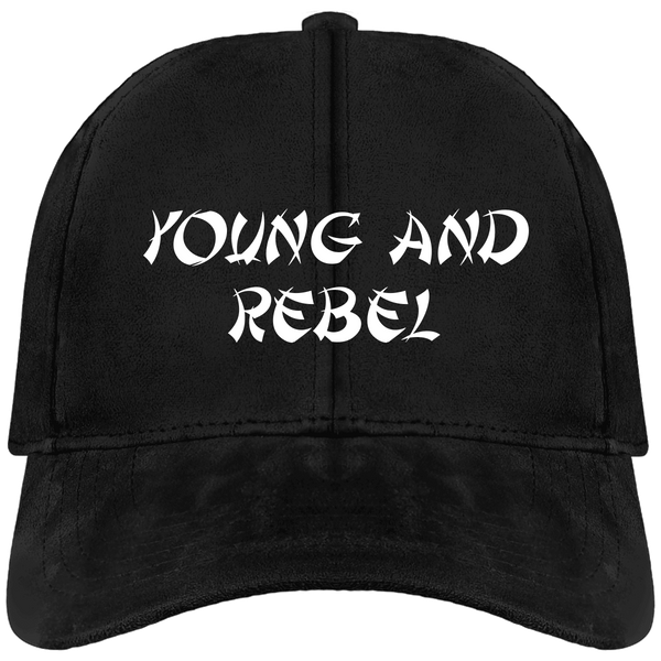 Casquette Aspect Daim Tendance "Youg and Rebel" - motiVale Design