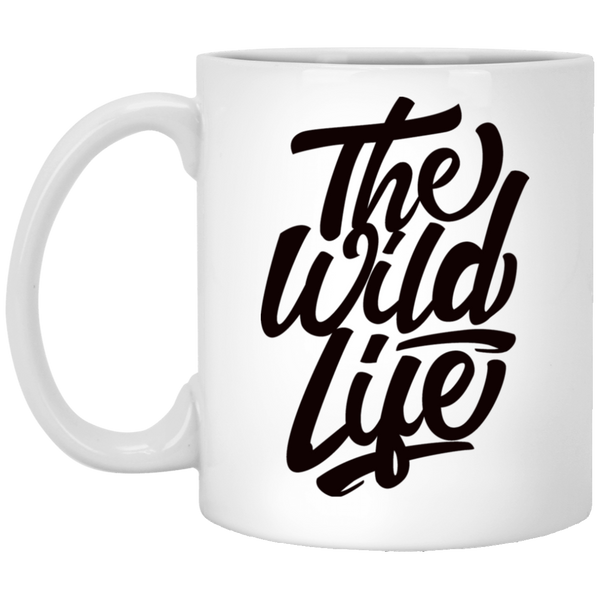 Mug coloré avec logo "The wild life" - motiVale Design