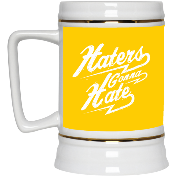 Chope à bière avec logo original "hatters gonna hate" - motiVale Design