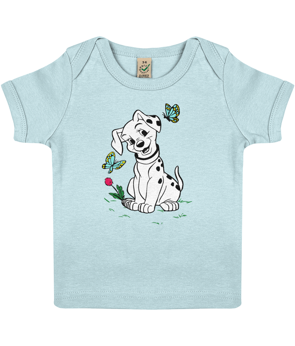 T-shirt Bio Bébé Dalmatien - motiVale Design