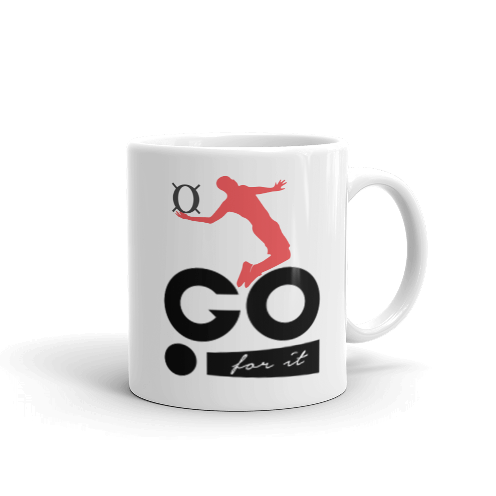 Mug avec logo GO FOR IT - motiVale Design