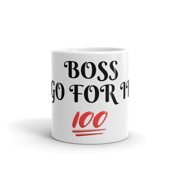 Mug avec logo  BOSS Go for it - motiVale Design